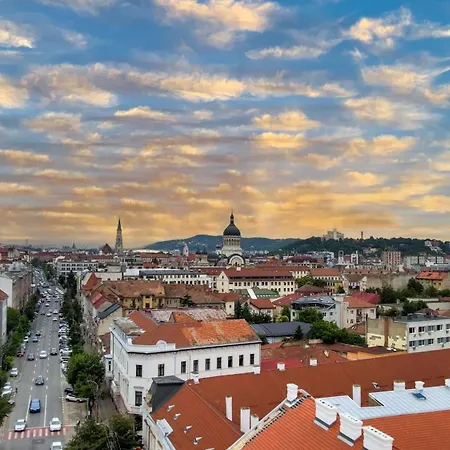 Apartamento 59 Bleu H Center With Freeparking, Ac, And An Extra Large Comfy Bed *