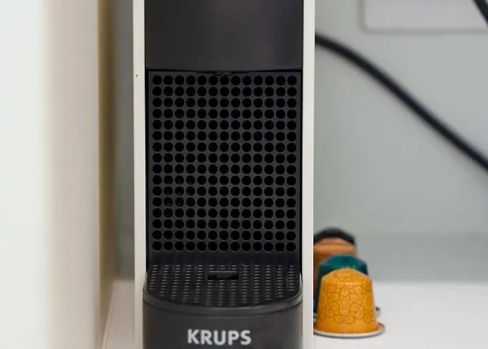 Appartement 59 Bleu H Center With Freeparking, Ac, And An Extra Large Comfy Bed